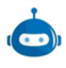 blue robot face